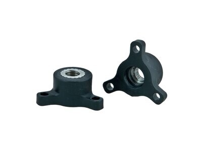 TECLINE coppia dadi in derlin M8 x 1,25 per fissaggio backplate