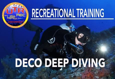 Corso UTRtek Deco Deep Scuba Diver - 40 Mt / Deco in Aria