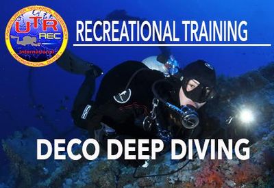 Corso UTRtek Deco Deep Scuba Diver - 40 Mt / Deco in Aria