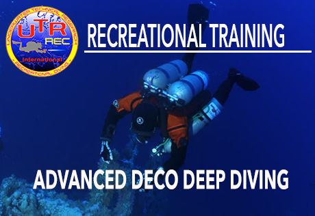 Corso UTRtek Adv Deco Deep Scuba Diver - 40 Mt / Deco in Ossigeno o EAN 50