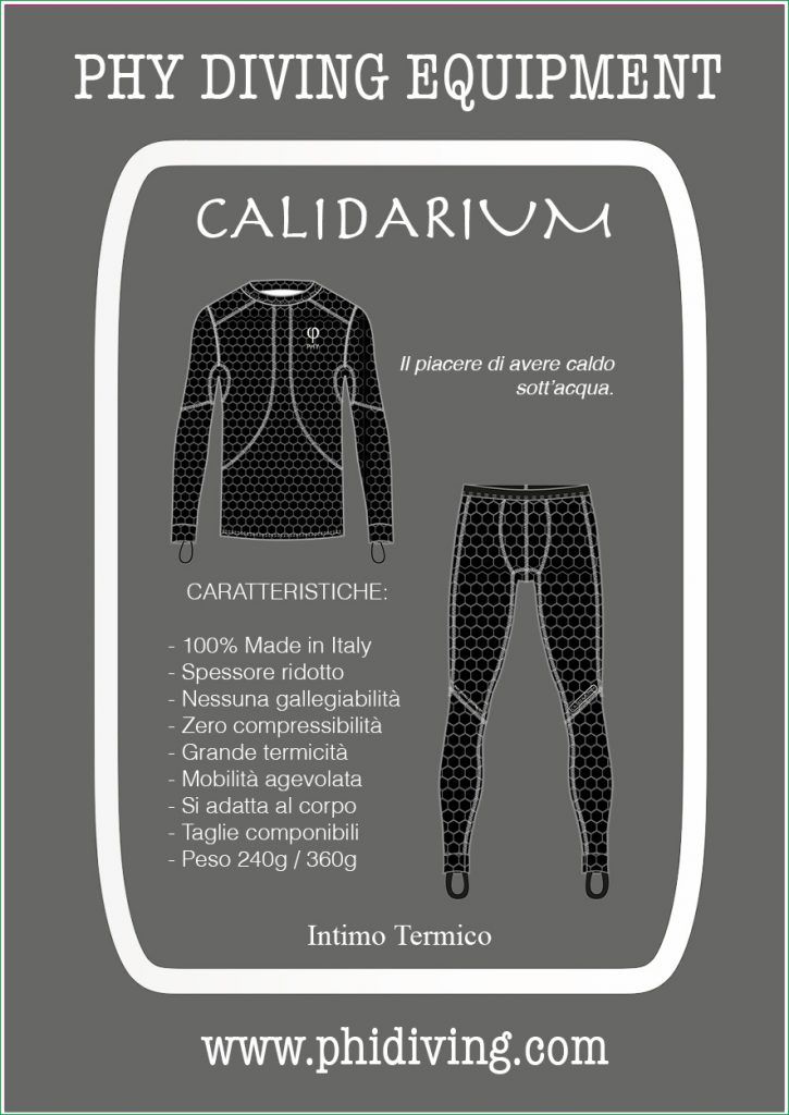 PHY DIVING EQIPMENT sottomuta Calidarium