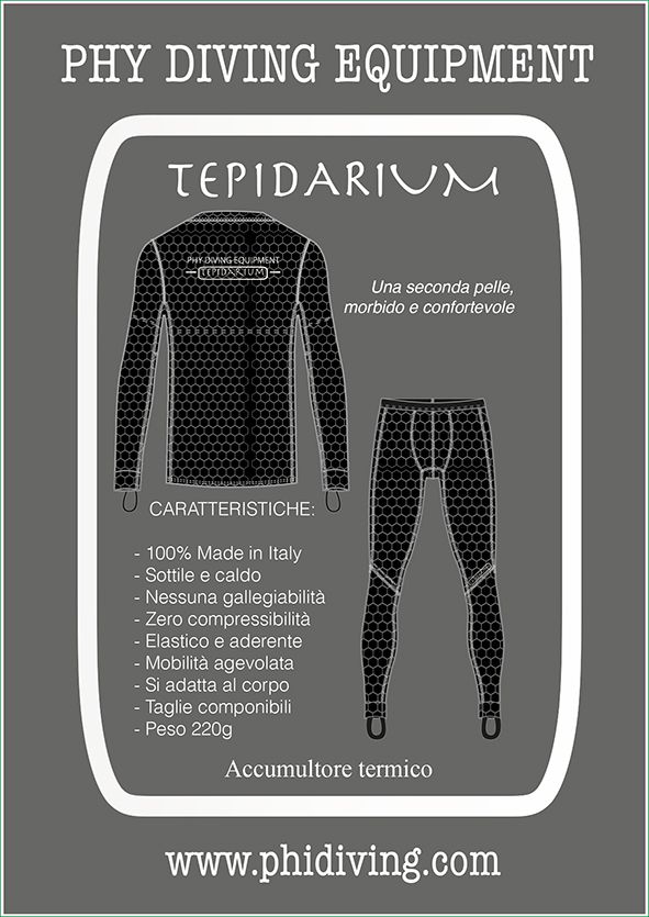 PHY DIVING EQIPMENT sottomuta Tepidarium