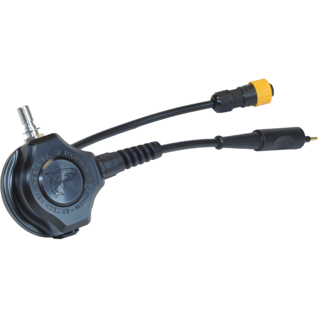 SF TECH Valvola con connettore per riscaldatore