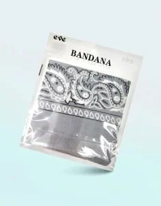5BDA-GRAY- BANDANA