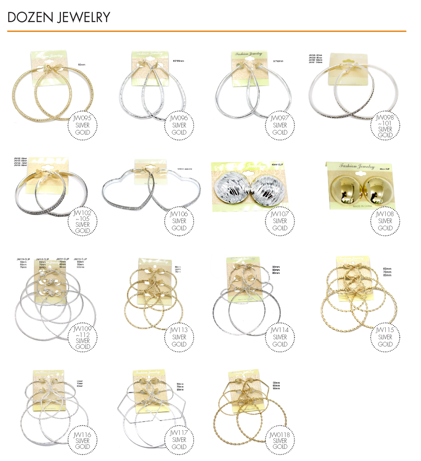 JW-DZEARRING - JEWELRY