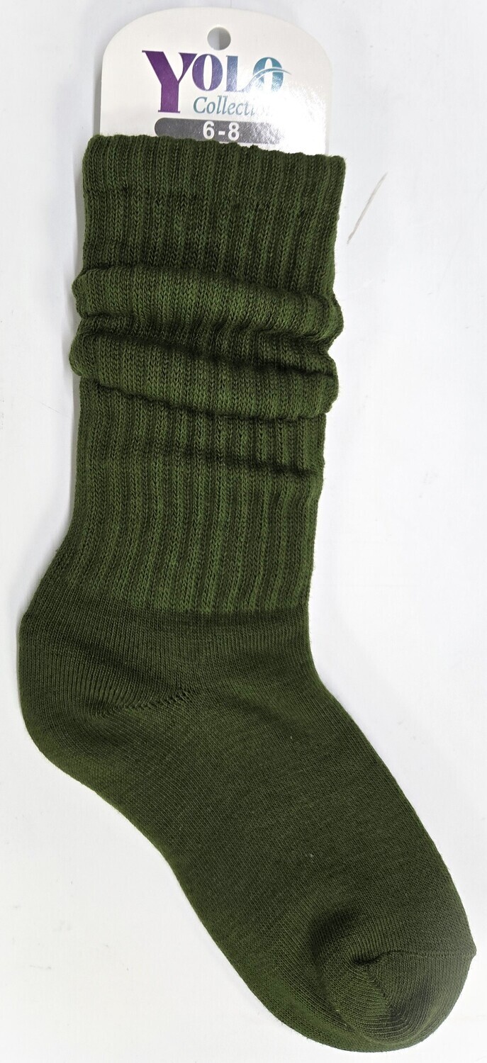 SS68-OLIVE - SOCK