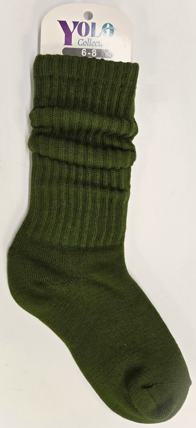 SS911-OLIVE - SOCK