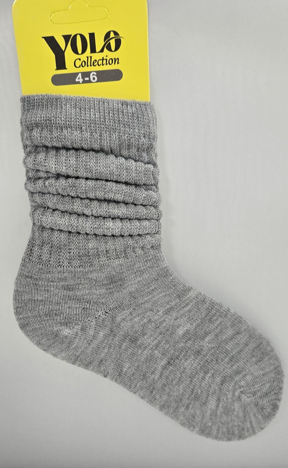 SS35-HEATHERGRAY - SOCK