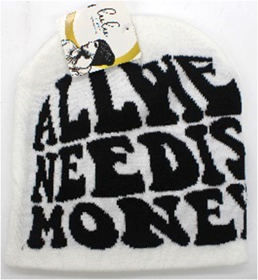 9HAT-BEANIE/01WH - HAT