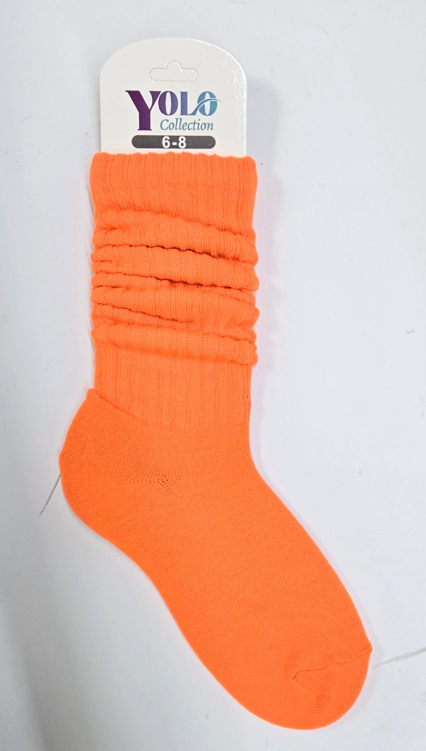 SS68-NEON ORANGE - SOCK