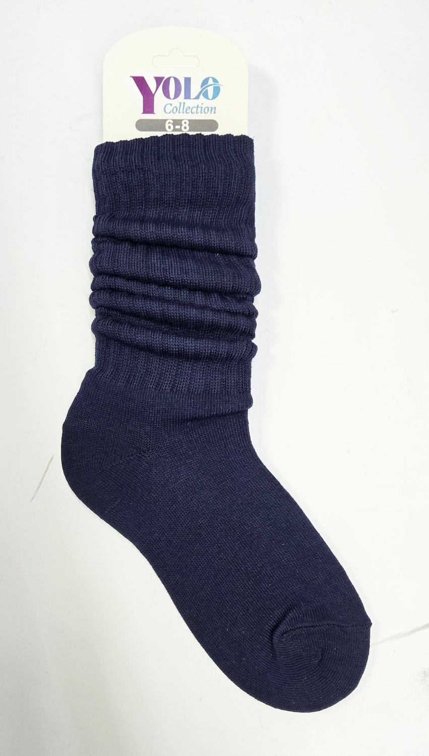 SS68-NAVY - SOCK
