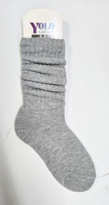 SS68-HEATHERGRAY - SOCK