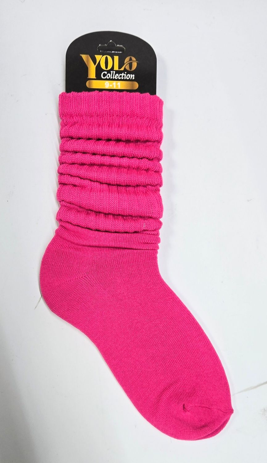 SS911-HOTPINK - SOCK