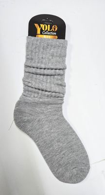 SS911-HEATHER GRAY - SOCK