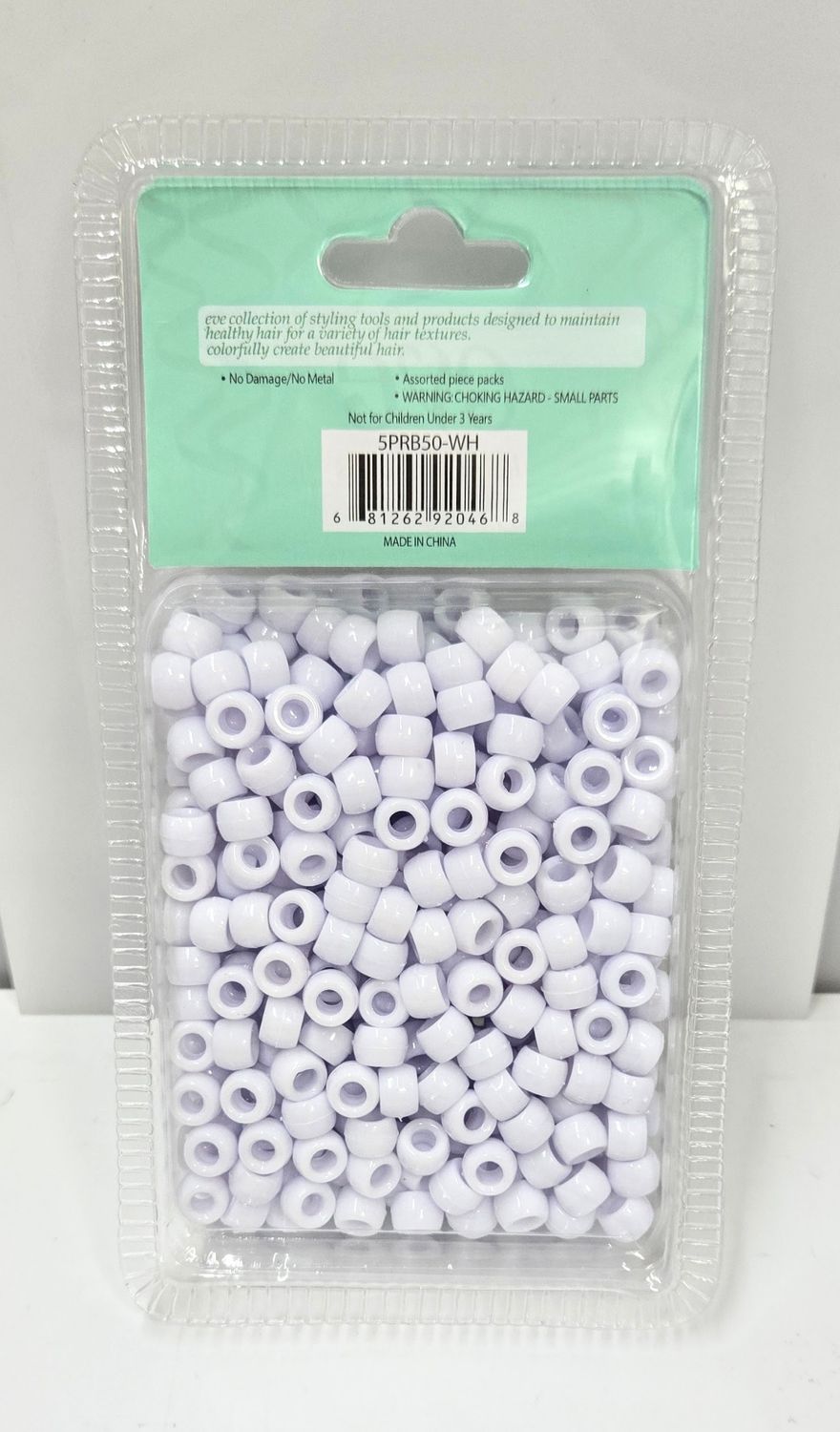 8mm - 5PRB50-WH - BEAD