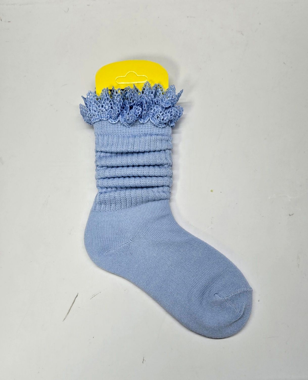 SS3-5/SKY BLUE/LACE - SOCK