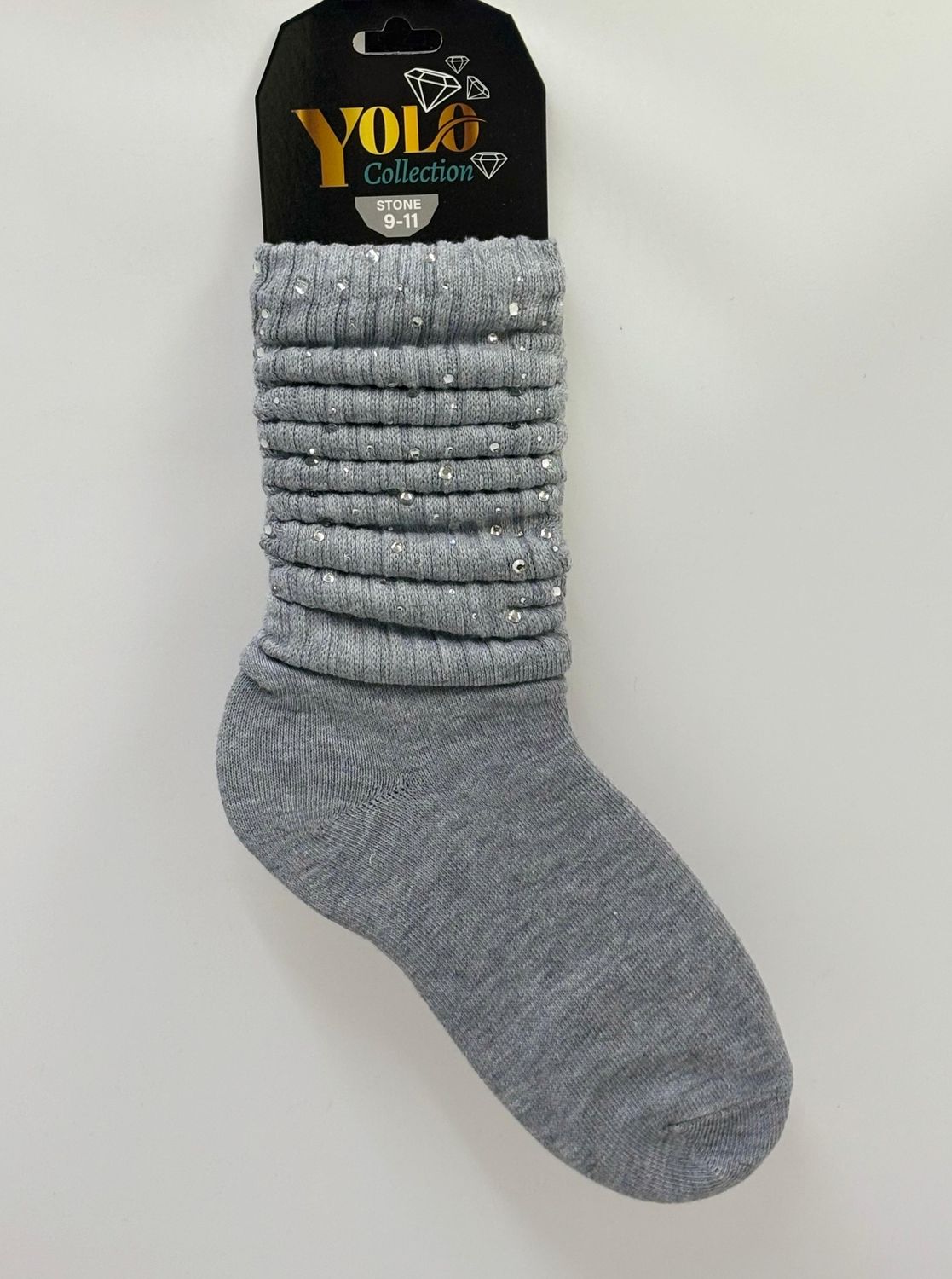 STONE911-LIGHTGRAY-SOCK