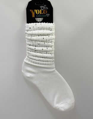 STONE911-WHITE-SOCK