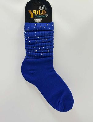 STONE911-ROYALBLUE-SOCK