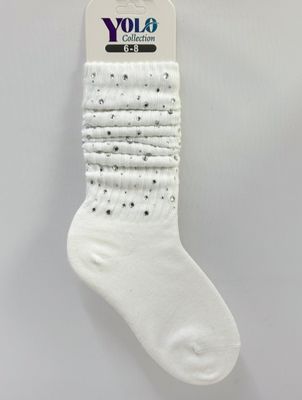 STONE68-WHITE-SOCK
