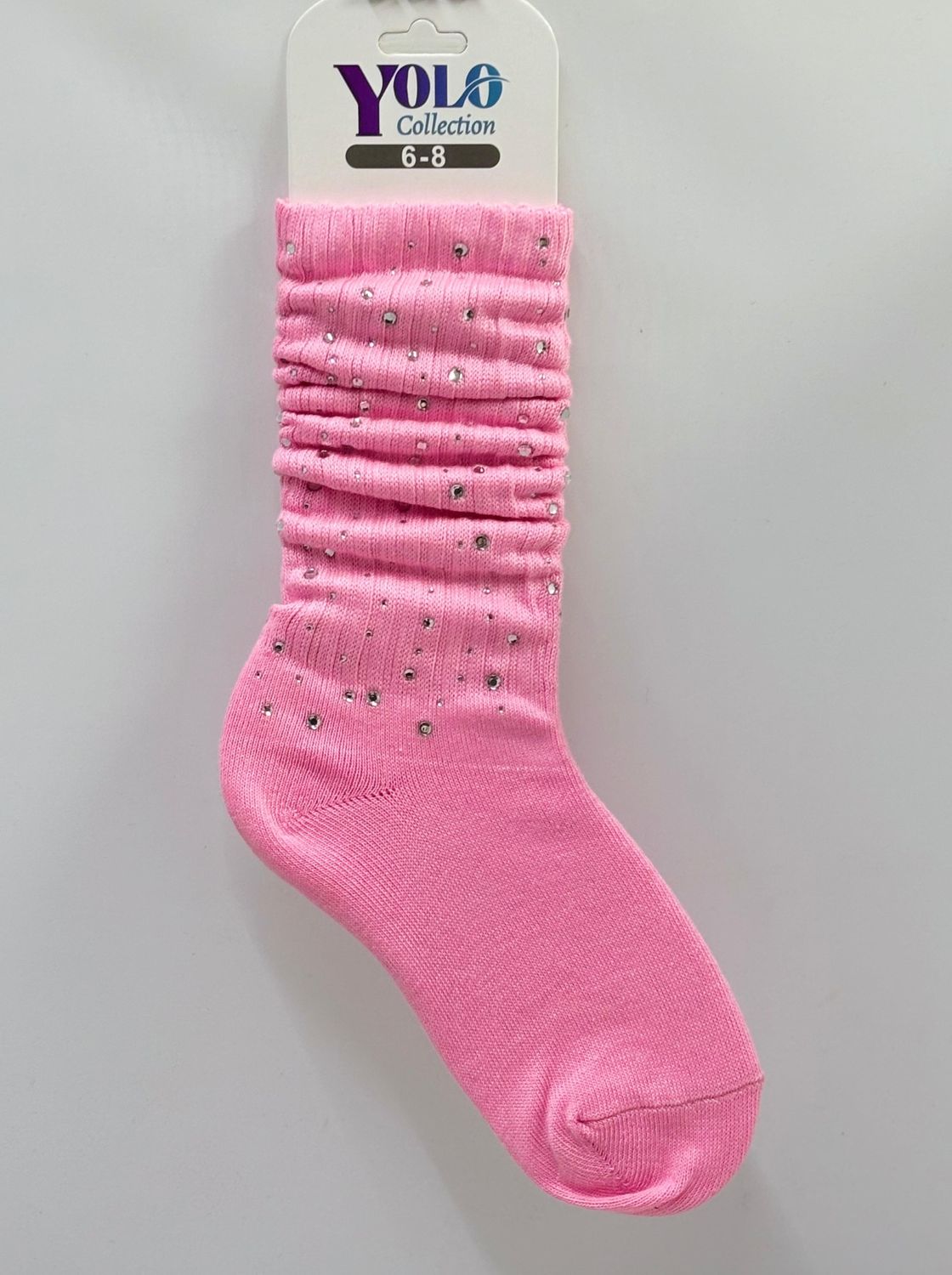 STONE68-LIGHTPINK-SOCK