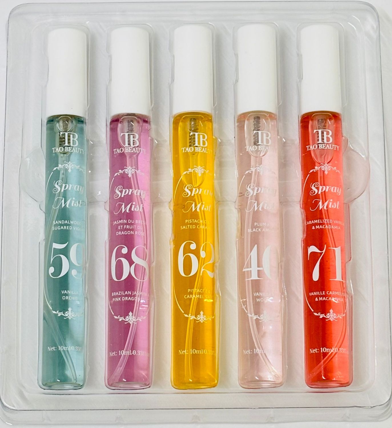 TAO BEAUTY 10.ML SPRAY MIST SET