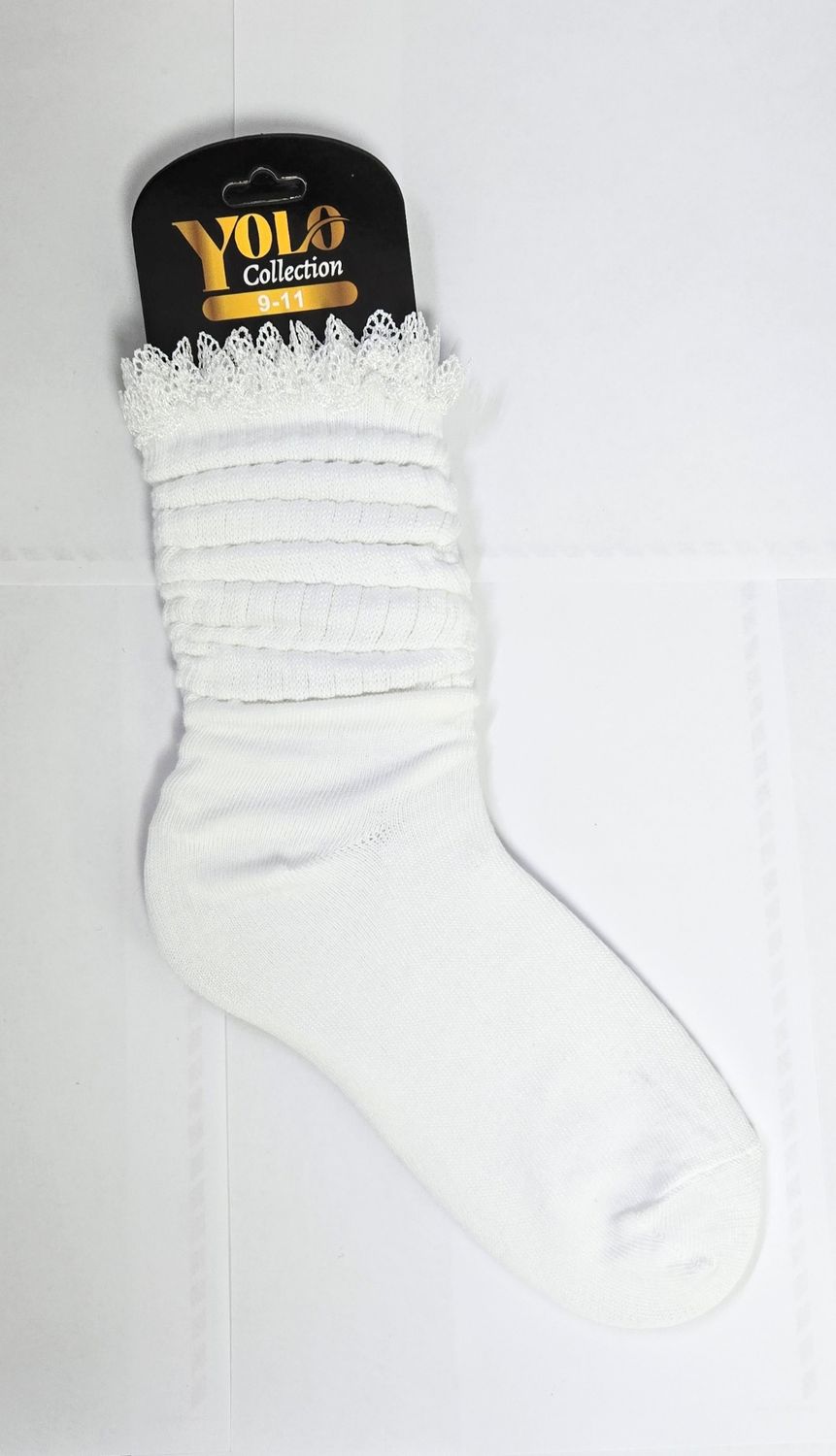 LACE911-WHITE-SOCK