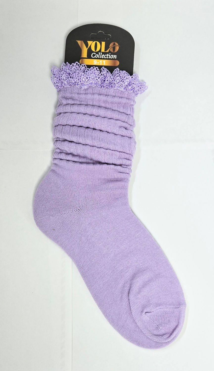 LACE911-LAVENDER-SOCK
