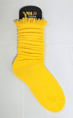 LACE911-YELLOW-SOCK