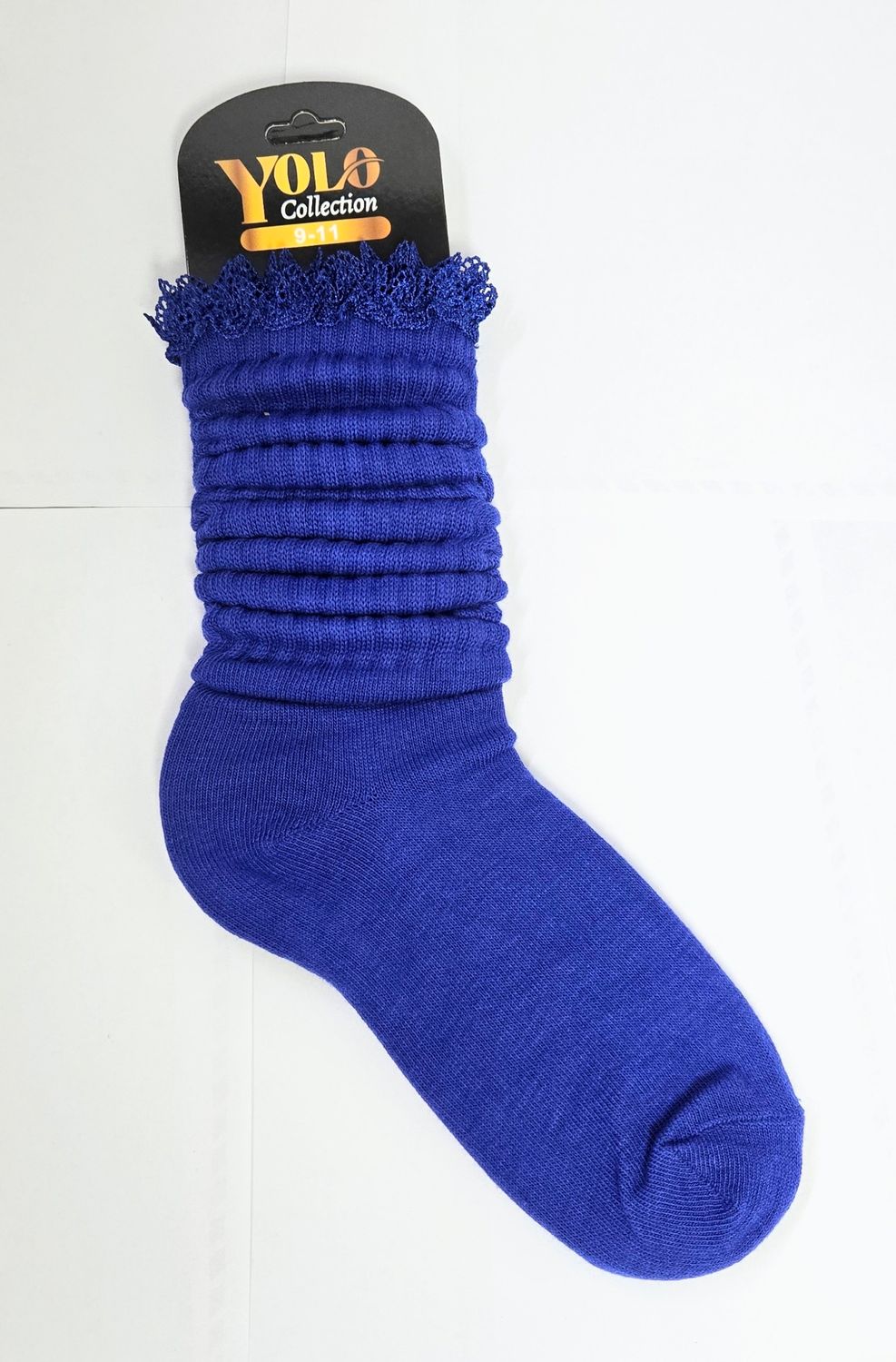 LACE911-ROYALBLUE-SOCK