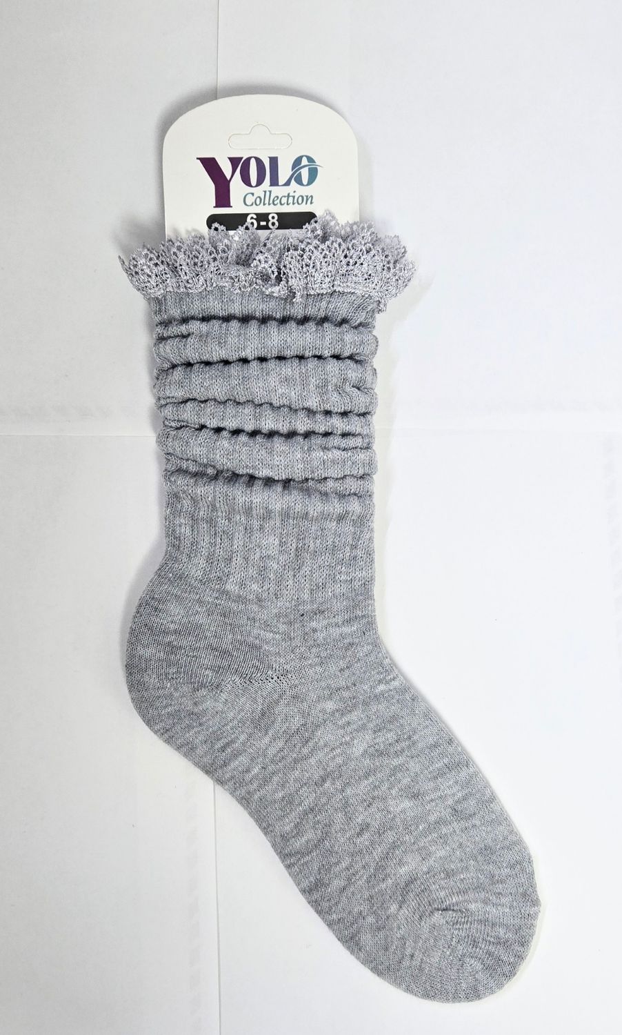 LACE68-GREY-SOCK