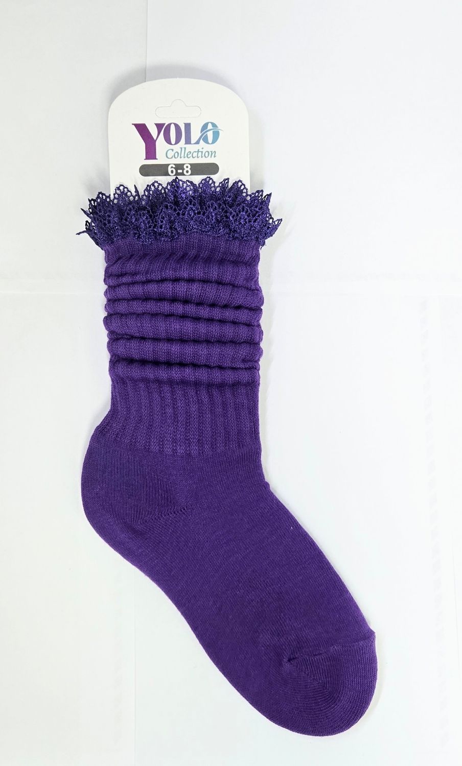 LACE68-PURPLE-SOCK
