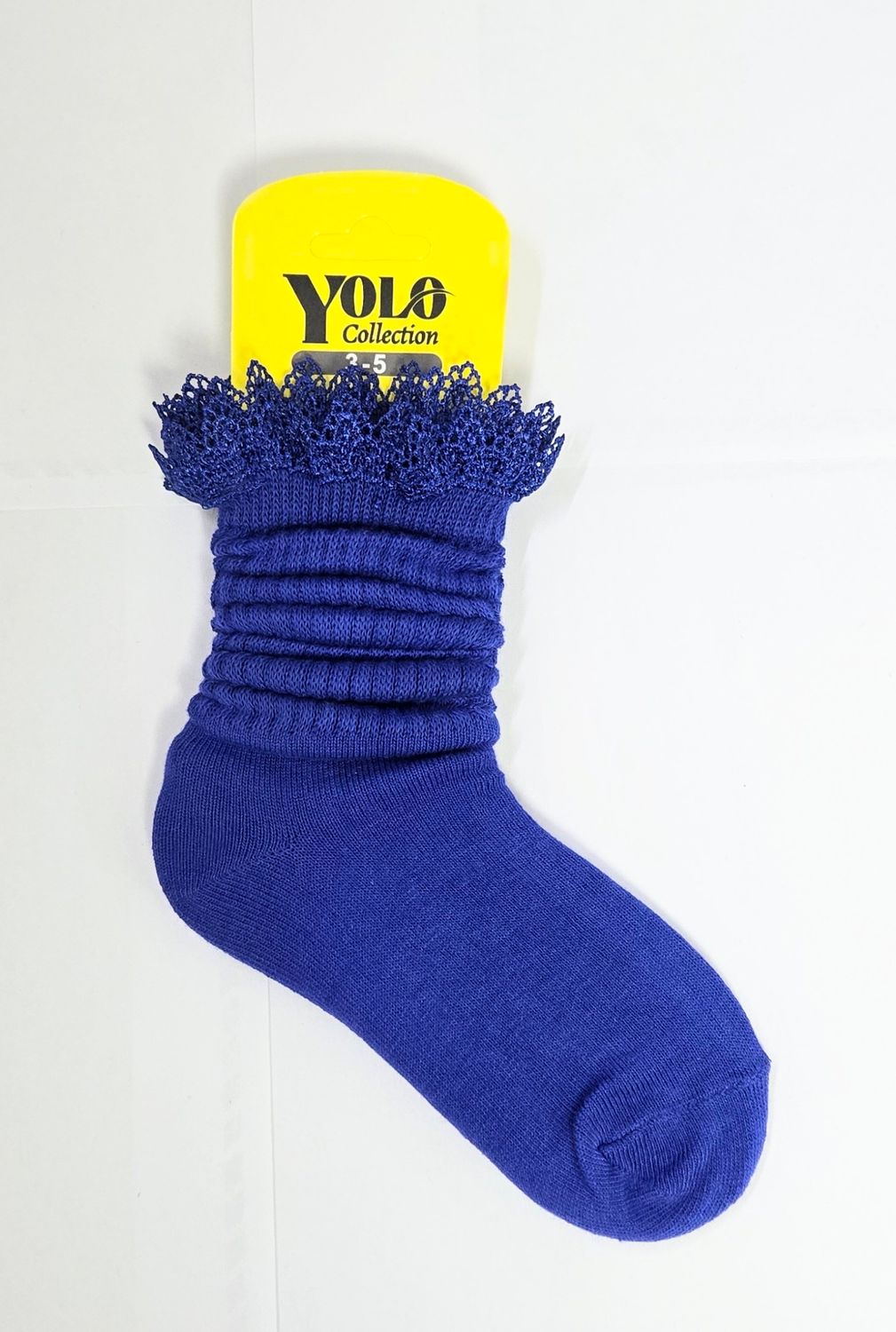 LACE35-ROYALBLUE-SOCK