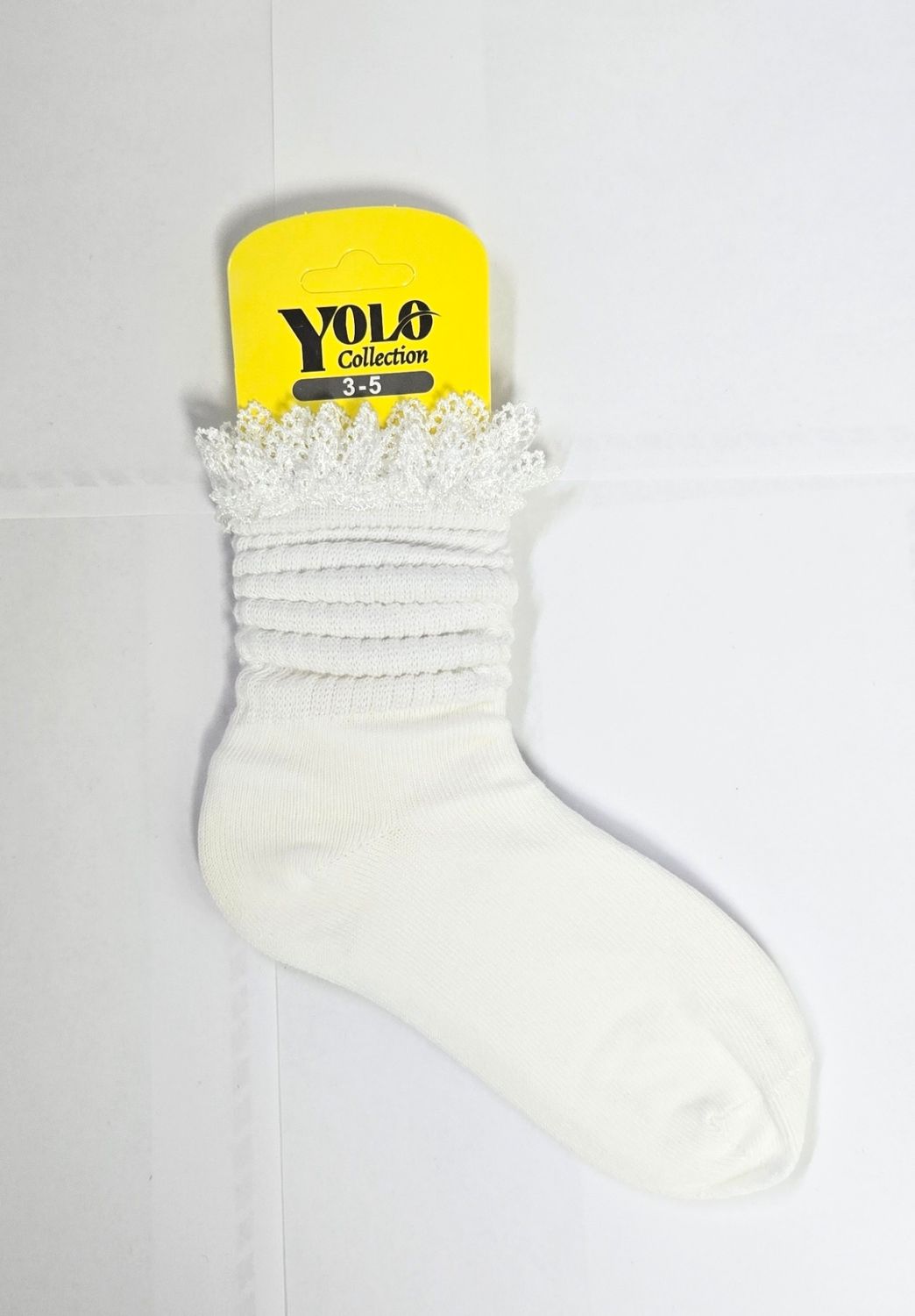 LACE35-WHITE-SOCK