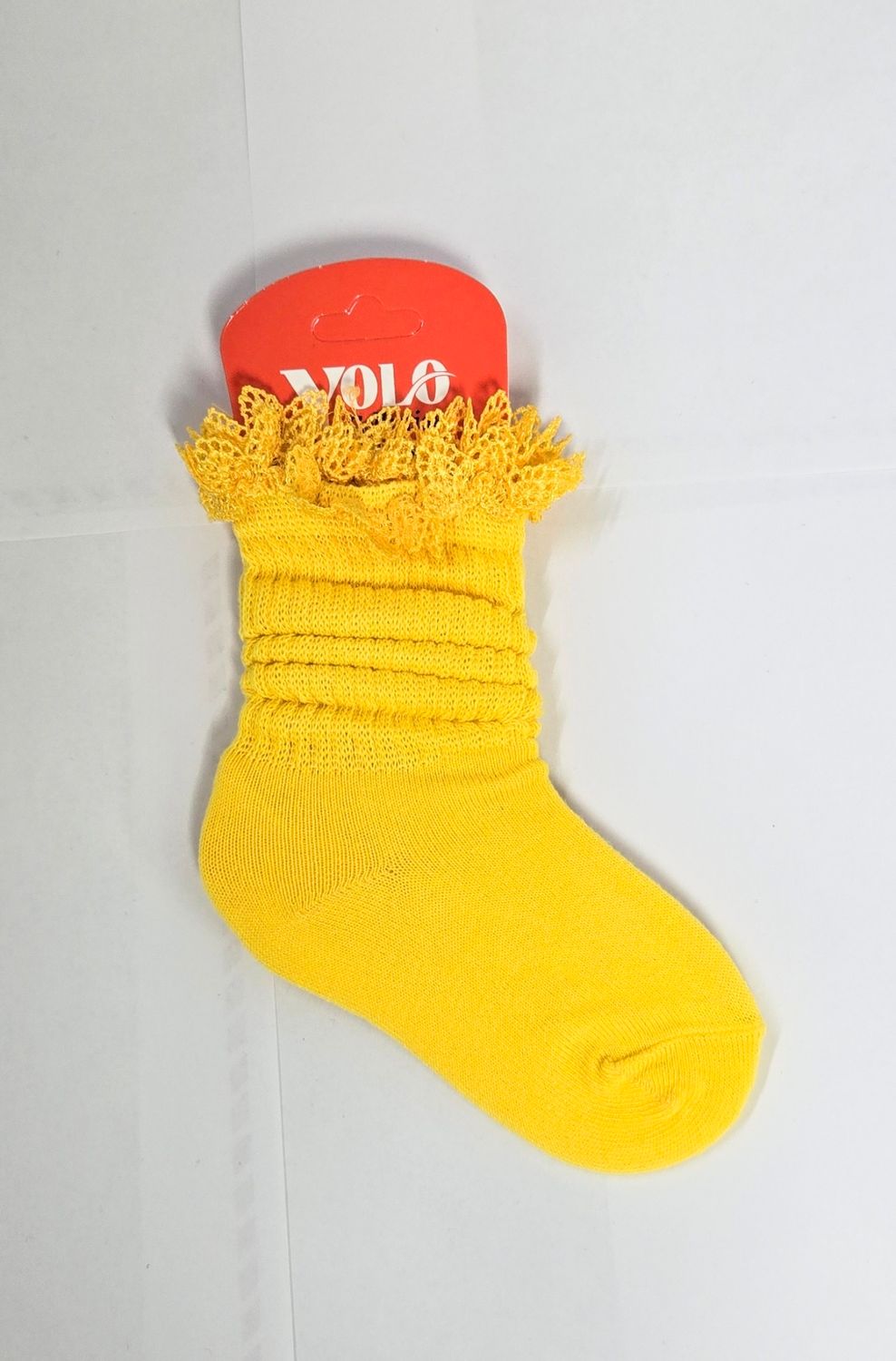 LACE03-YELLOW-SOCK