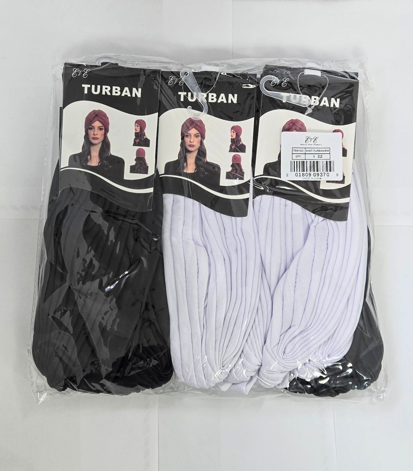 9HAT-TURBAN/BW - HAT