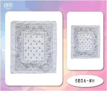 5BDA-WH- BANDANA