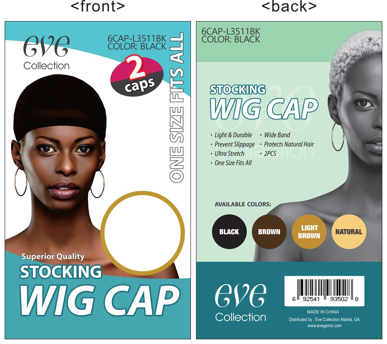 6CAP-3511BK-STOCKING CAP