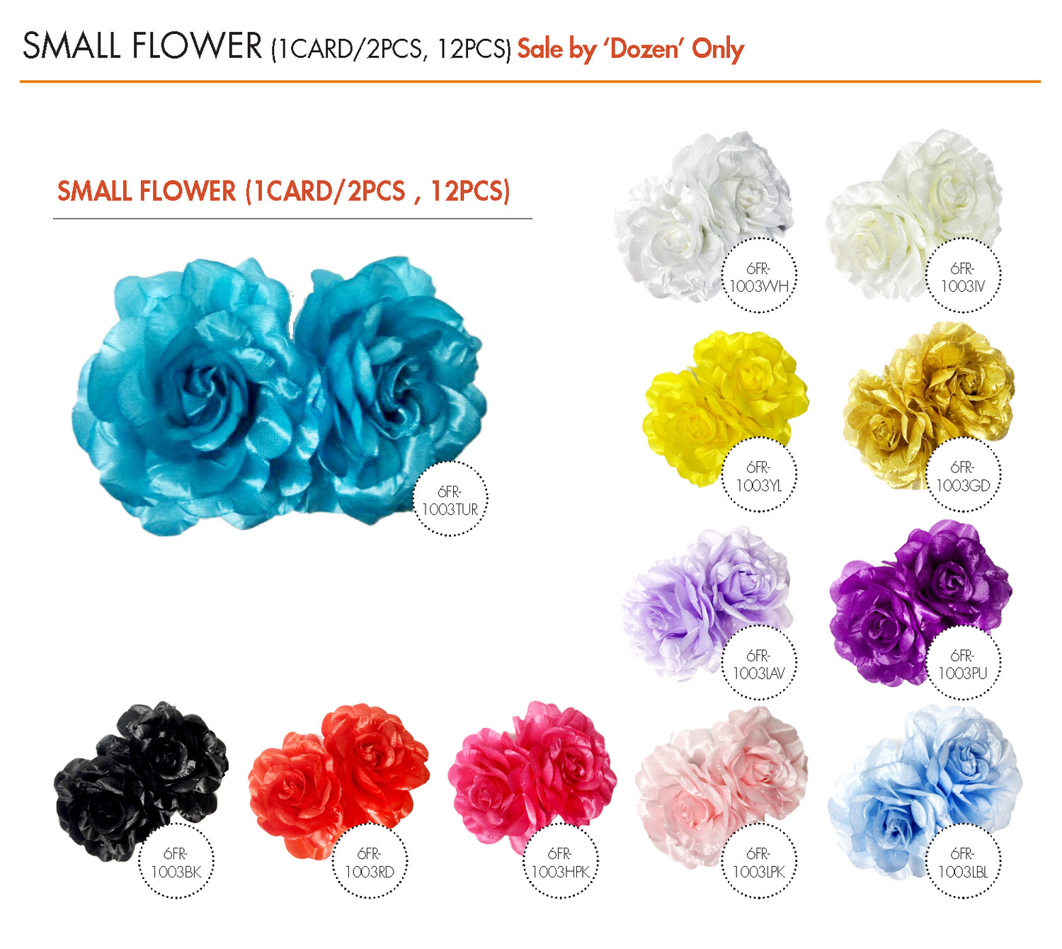6FR-1003BK - FLOWER
