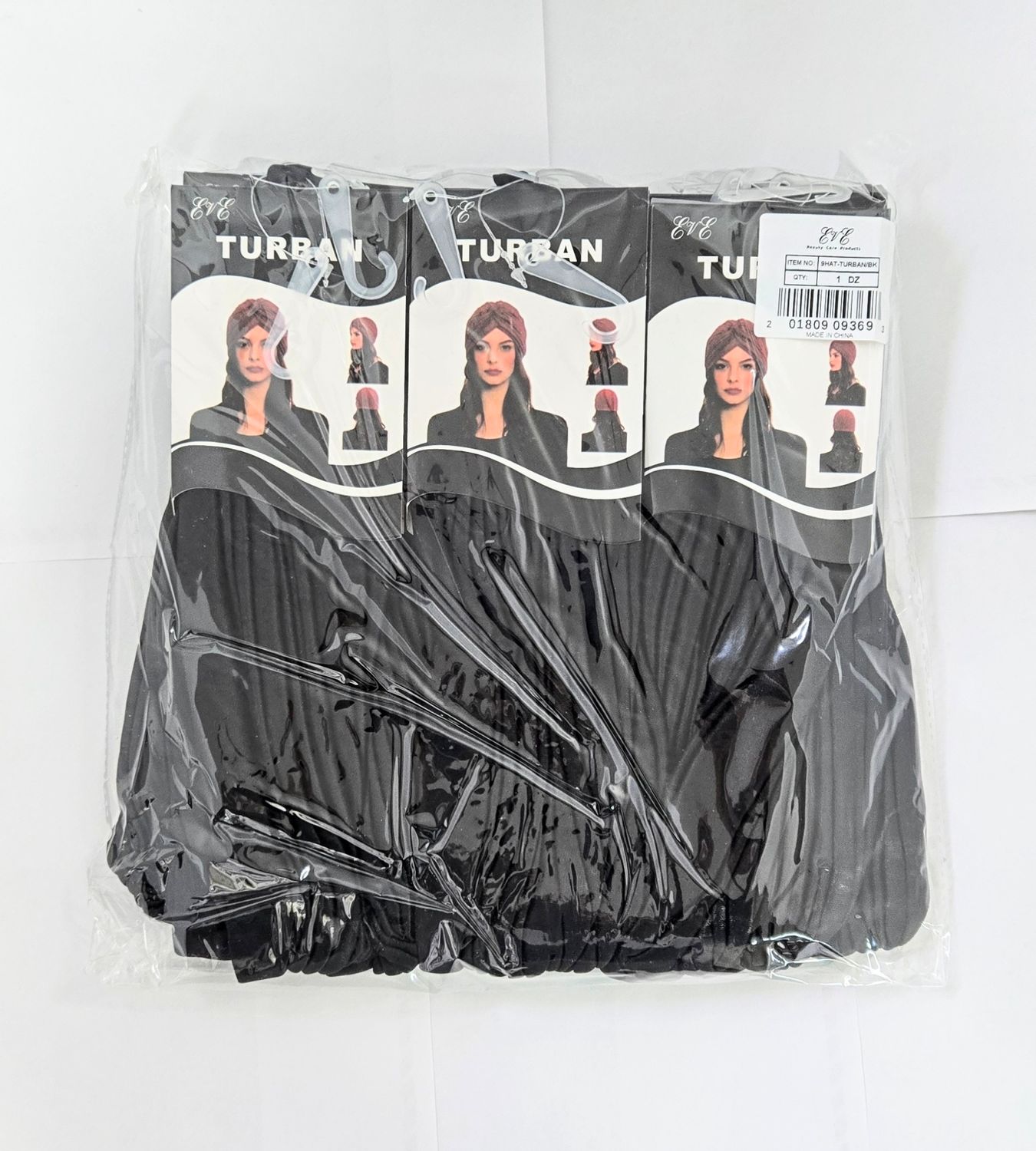 9HAT-TURBAN/BK - HAT