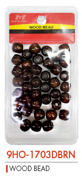 9HO-1703DBRN-WOODBEAD