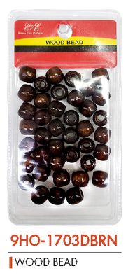 9HO-1703DBRN-WOODBEAD