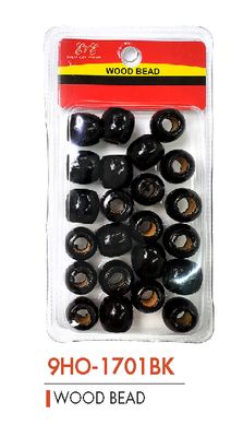 9HO-1701BK-WOODBEAD