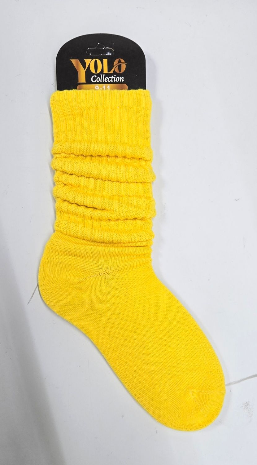 911-YELLOW-SOCK