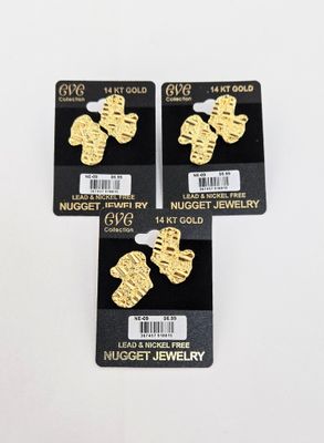 NE-09 NUGGET EARRINGS