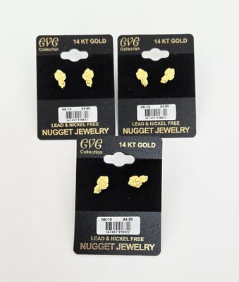 NE-10 NUGGET EARRINGS