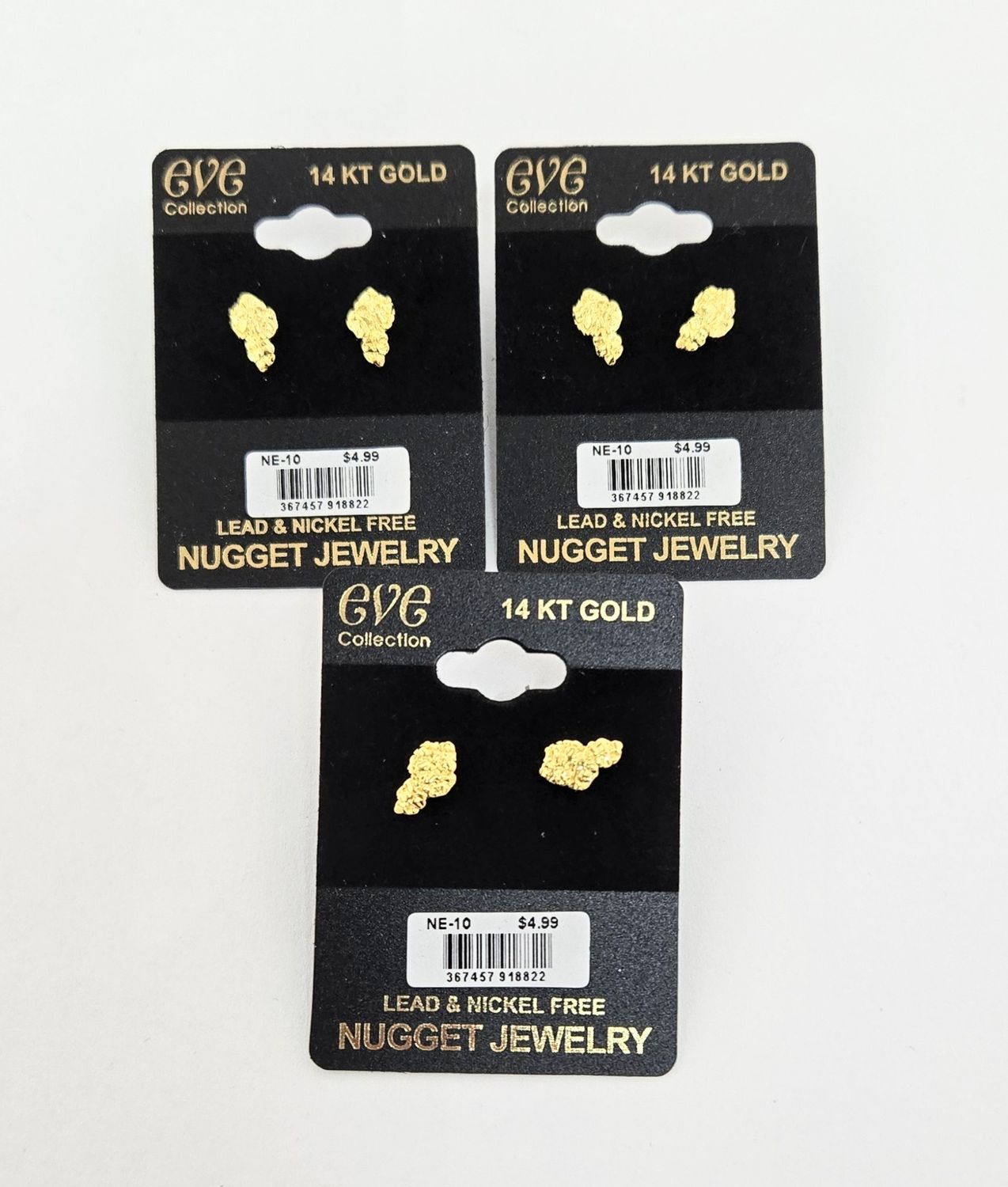 NE-10 NUGGET EARRINGS