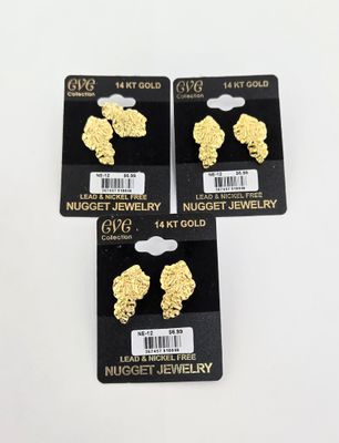 NE-12 NUGGET EARRINGS