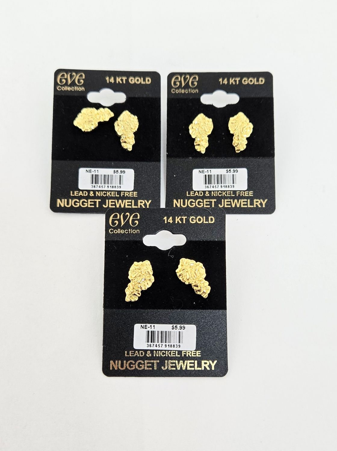NE-11 NUGGET EARRINGS