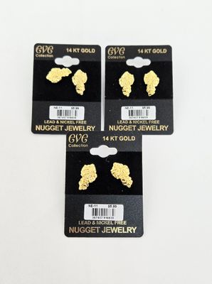 NE-11 NUGGET EARRINGS